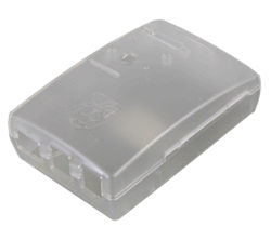 RASPBERRY PI  B Board Multicomp Case - Clear